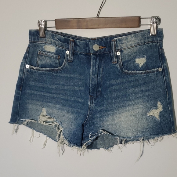 BlankNYC The Barrow Vintage High Rise Shorts Size 26 Distressed - Picture 1 of 9